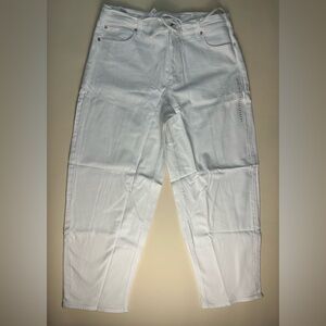 American Eagle Outfitters Crisp White Jeans size 14 long